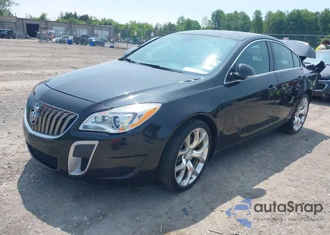 2015 Buick Regal Gs из США, поврежденный, VIN 2G4GT5GX4F9285883